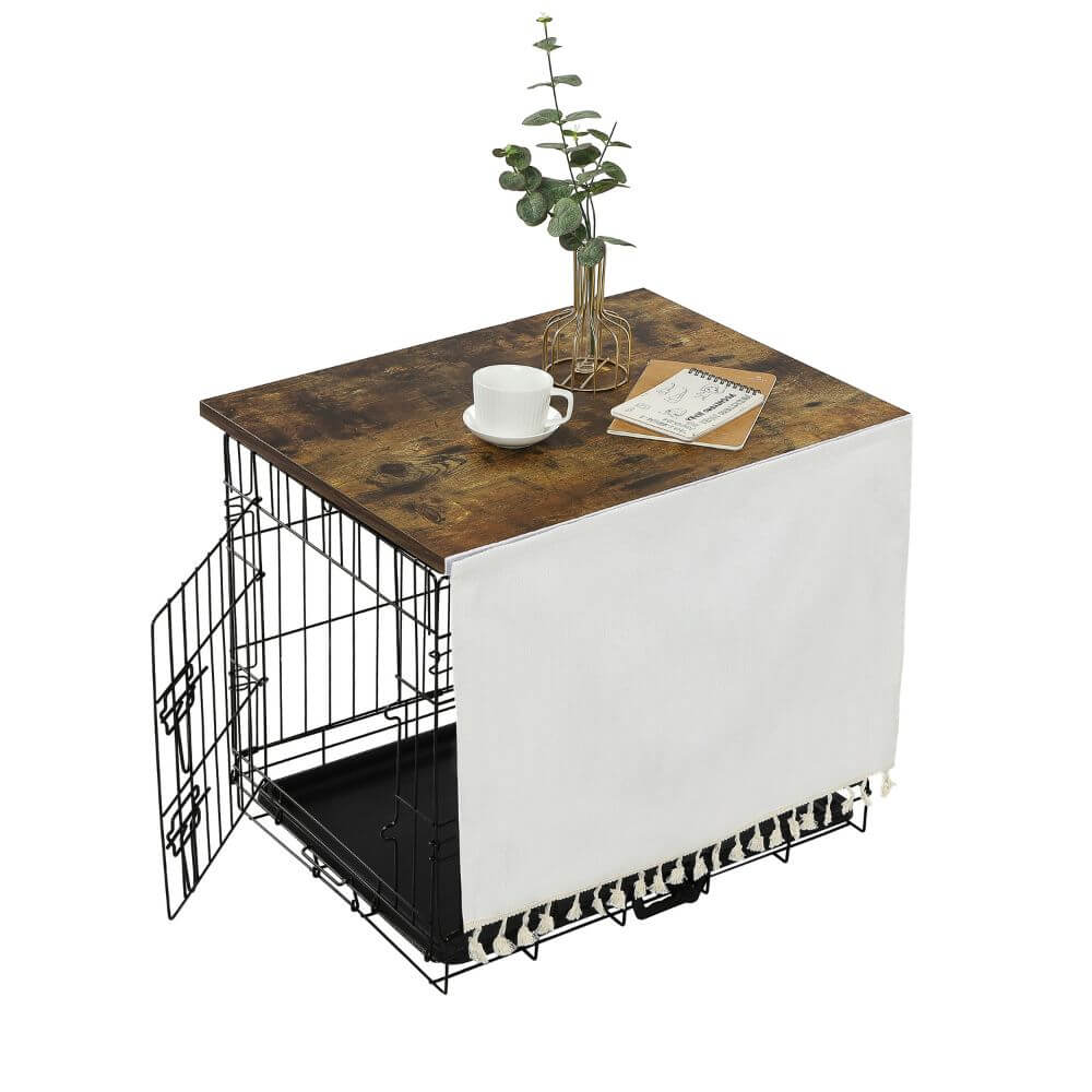 Indoor wooden hotsell dog crate