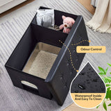 Hidden Cat Litter Box Enclosure Leather Furniture