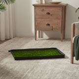 MEEXPAWS Dog Grass Pads with Tray - Foldable and Portable Liner Base