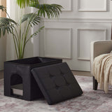 Hidden Cat Litter Box Enclosure Leather Furniture